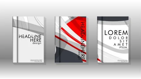 Abstract cover with liquid elements. book design concept. Futuristic business 库存插图