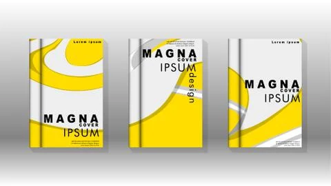 Abstract cover with liquid elements. book design concept. Futuristic business Stock Illustration