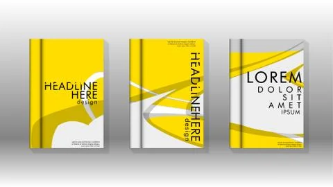 Abstract cover with liquid elements. book design concept. Futuristic business Stock Illustration