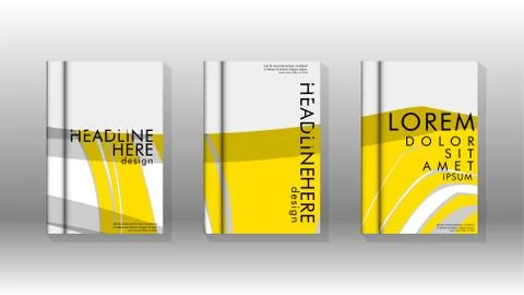 Abstract cover with liquid elements. book design concept. Futuristic business 库存插图