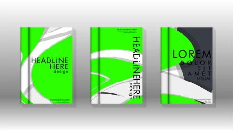 Abstract cover with liquid elements. book design concept. Futuristic business Stockillustratie