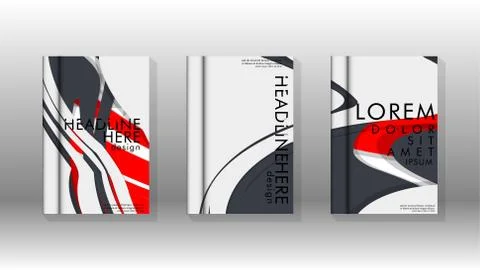 Abstract cover with liquid elements. book design concept. Futuristic business イラスト素材