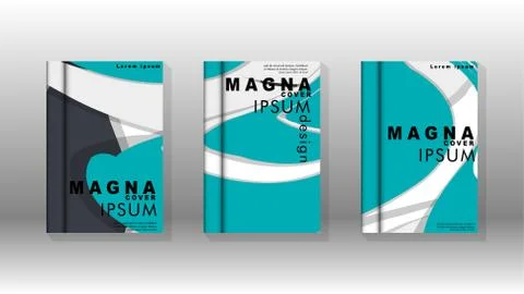 Abstract cover with liquid elements. book design concept. Futuristic business 스톡 일러스트
