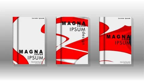 Abstract cover with liquid elements. book design concept. Futuristic business 库存插图