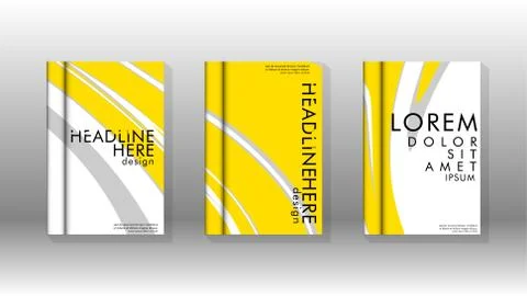 Abstract cover with liquid elements. book design concept. Futuristic business 库存插图