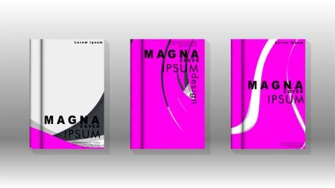 Abstract cover with liquid elements. book design concept. Futuristic business 库存插图