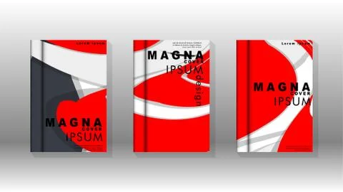 Abstract cover with liquid elements. book design concept. Futuristic business 库存插图