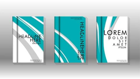 Abstract cover with liquid elements. book design concept. Futuristic business 스톡 일러스트