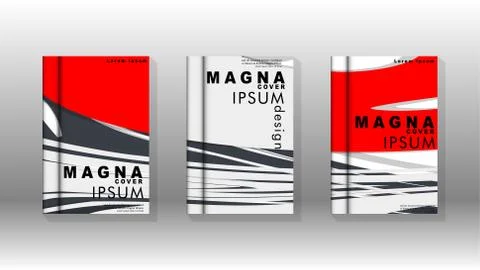 Abstract cover with liquid elements. book design concept. Futuristic business 库存插图