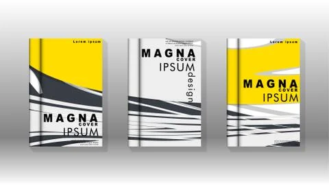 Abstract cover with liquid elements. book design concept. Futuristic business 库存插图