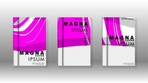 Abstract cover with liquid elements. book design concept. Futuristic business 库存插图