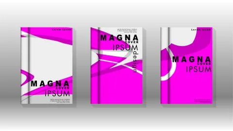 Abstract cover with liquid elements. book design concept. Futuristic business 库存插图