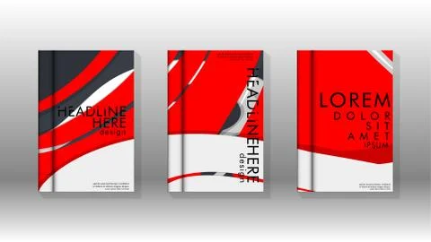 Abstract cover with liquid elements. book design concept. Futuristic business 库存插图