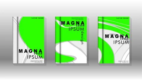 Abstract cover with liquid elements. book design concept. Futuristic business 库存插图