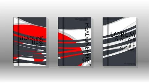 Abstract cover with liquid elements. book design concept. Futuristic business 스톡 일러스트
