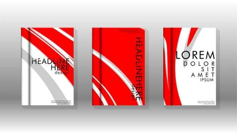 Abstract cover with liquid elements. book design concept. Futuristic business Stock Illustration