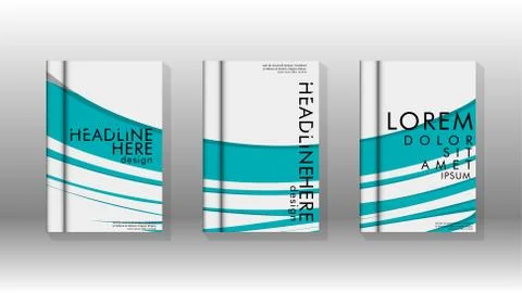 Abstract cover with liquid elements. book design concept. Futuristic business Stock Illustration