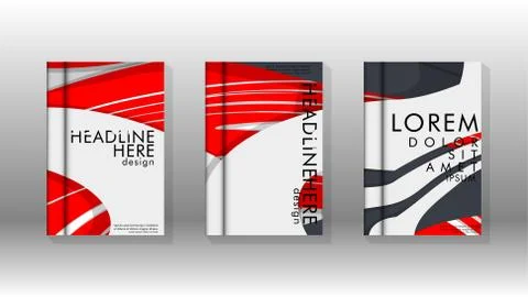Abstract cover with liquid elements. book design concept. Futuristic business 库存插图