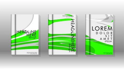 Abstract cover with liquid elements. book design concept. Futuristic business 库存插图