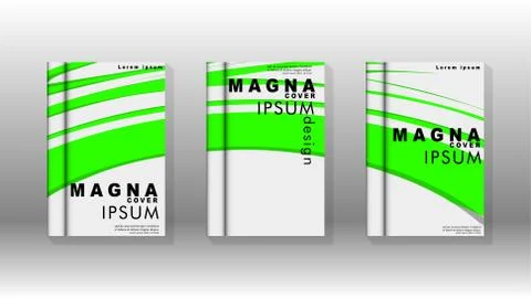 Abstract cover with liquid elements. book design concept. Futuristic business 库存插图