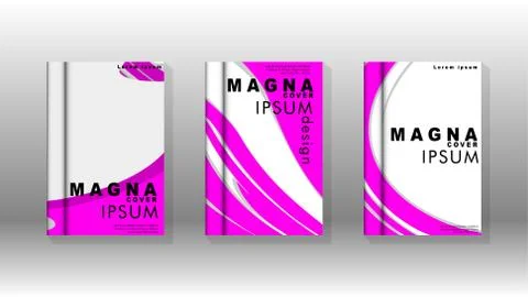 Abstract cover with liquid elements. book design concept. Futuristic business 库存插图