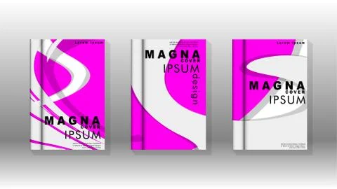 Abstract cover with liquid elements. book design concept. Futuristic business イラスト素材