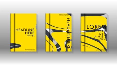 Abstract cover with liquid elements. book design concept. Futuristic business 스톡 일러스트