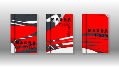 Abstract cover with liquid elements. book design concept. Futuristic business イラスト素材