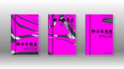 Abstract cover with liquid elements. book design concept. Futuristic business 库存插图