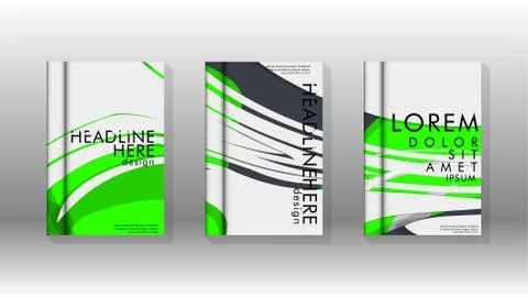 Abstract cover with liquid elements. book design concept. Futuristic business 库存插图