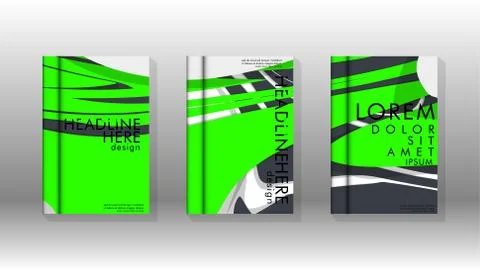 Abstract cover with liquid elements. book design concept. Futuristic business Stock Illustration