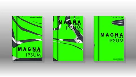 Abstract cover with liquid elements. book design concept. Futuristic business イラスト素材