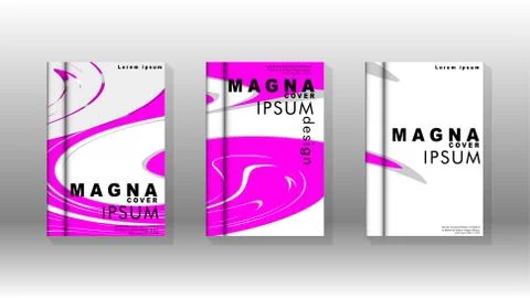 Abstract cover with liquid elements. book design concept. Futuristic business 스톡 일러스트