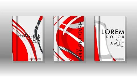 Abstract cover with liquid elements. book design concept. Futuristic business Stock Illustration