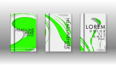 Abstract cover with liquid elements. book design concept. Futuristic business Illustrazione stock