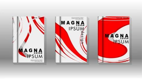 Abstract cover with liquid elements. book design concept. Futuristic business 库存插图