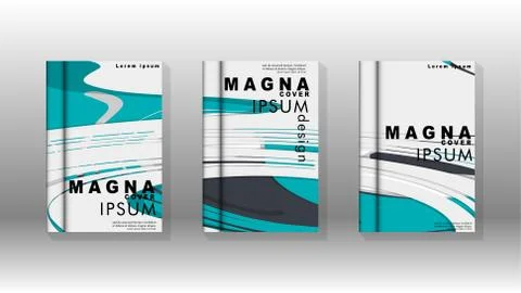 Abstract cover with liquid elements. book design concept. Futuristic business イラスト素材