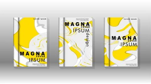 Abstract cover with liquid elements. book design concept. Futuristic business 스톡 일러스트