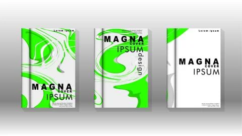 Abstract cover with liquid elements. book design concept. Futuristic business イラスト素材