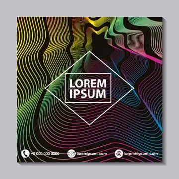 Abstract covers background Stock Illustration