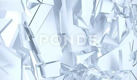 Abstract Cracked Surface Background Stock Illustration
