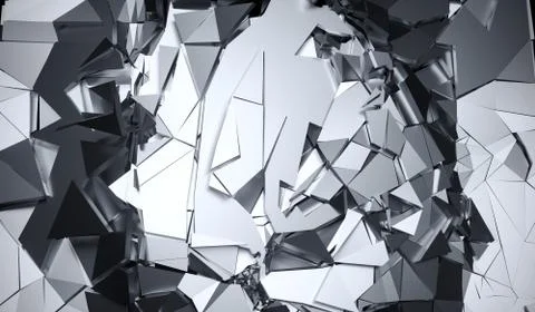 Abstract Cracked Surface Stock Illustration