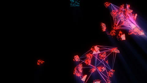 Abstract Crash Stock Footage 126657634