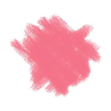 Abstract crayon stroke graphic element Stock Illustration