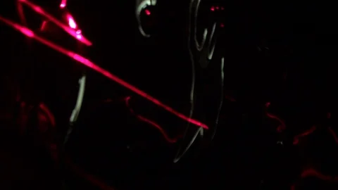 Abstract. Crazy Red Light background Stock Footage 125990734