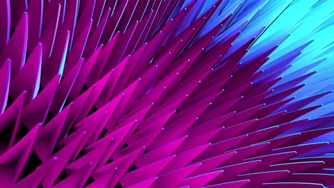 Abstract creative 3D triangle geometric shape modern background Stock Footage 151904756