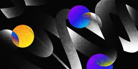 Abstract Creative and Minimalist Background Design with Gradient Color Illustrazione stock