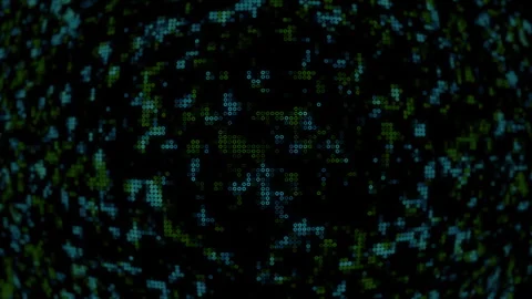 Abstract creative animated background. Dark background. 4K Video Video stock 242594687