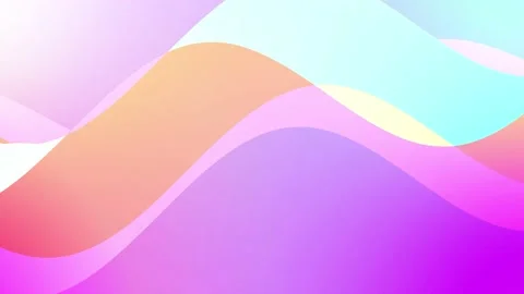 Abstract creative background cloth or liquid wave.4k isolated on colorful Stock Footage 170409459