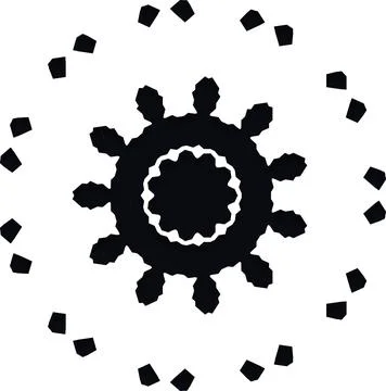 Abstract Creative Background for Digital Art and Contemporary Design Minima.. Stock Illustration